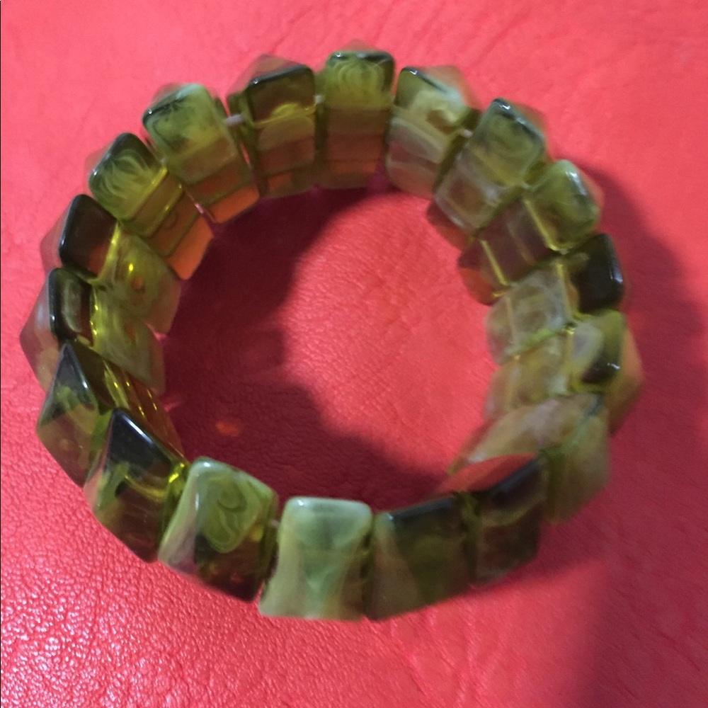 Ladies Green Bracelet